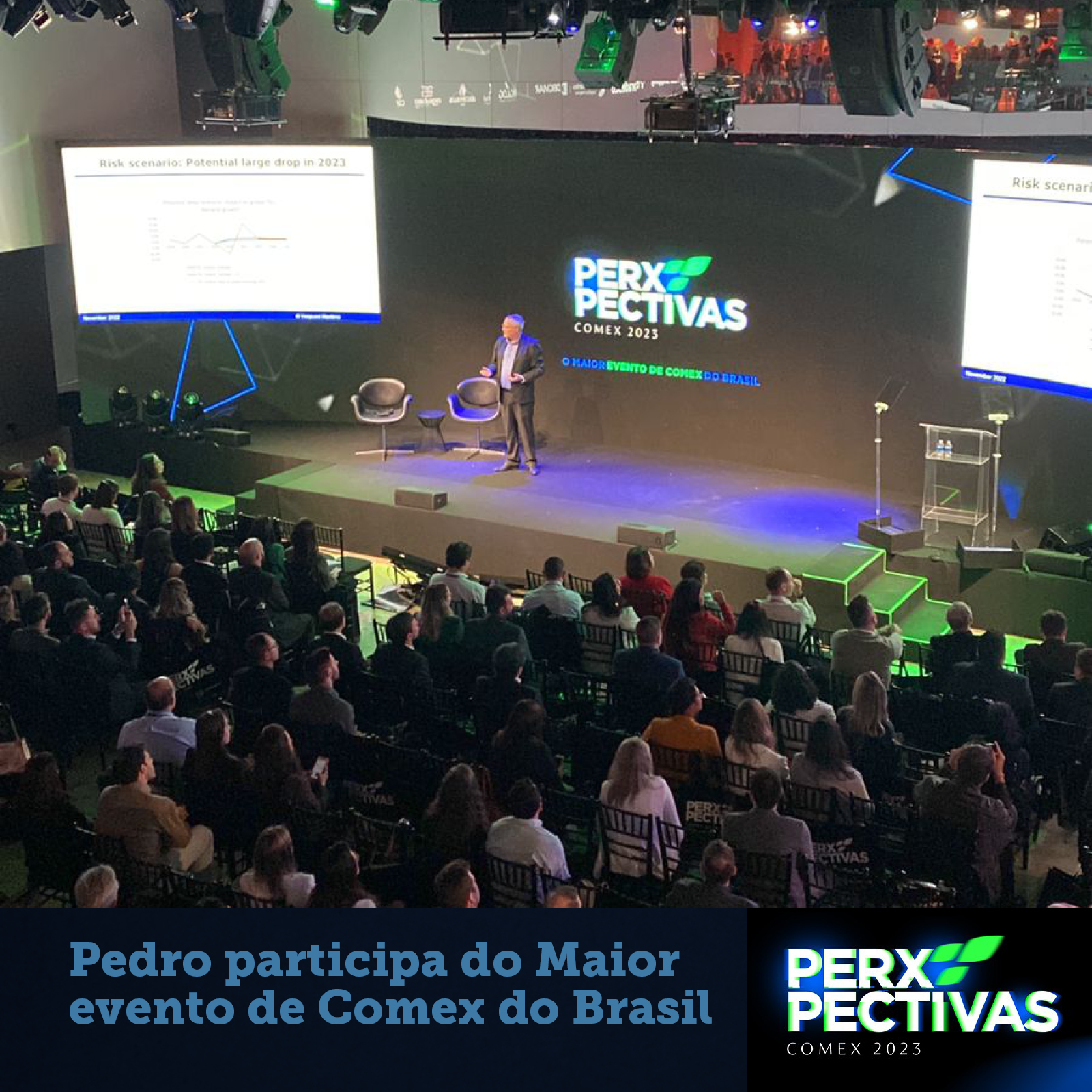 Pedro participa do maior evento de Comex do Brasil